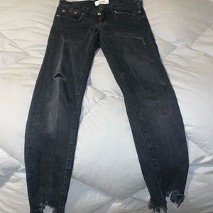 Form fitting black Zara Jeans